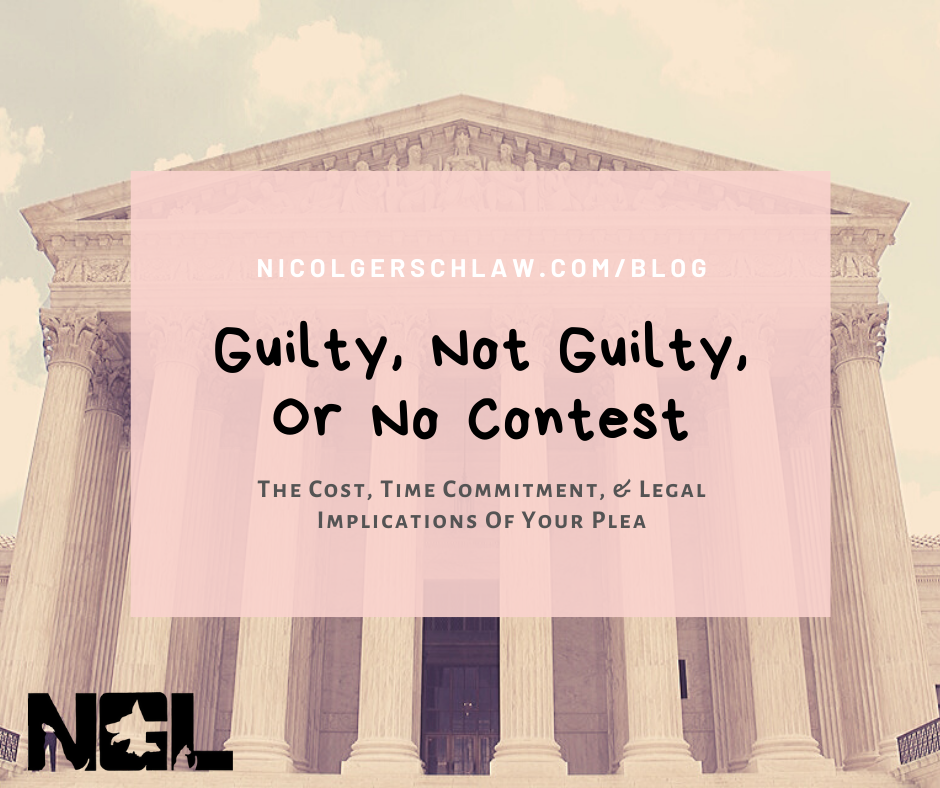 Different Pleas Guilty Not Guilty No Contest Colorado Lawyer 