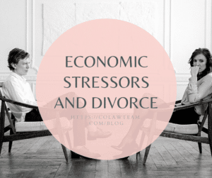 economic stressors and and divorce