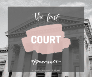 the first court appearance