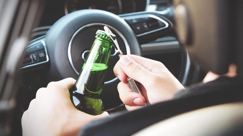 bottle steering wheel