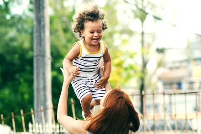 child parent happy